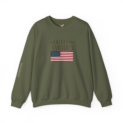 God Bless America Crewneck Sweatshirt - Unisex