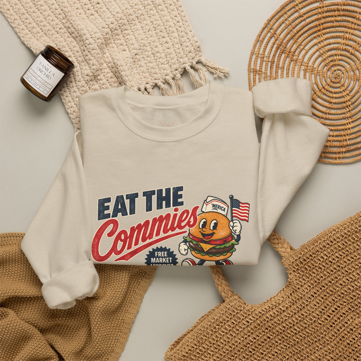 Eat the Commies - Crewneck Sweatshirt - Unisex