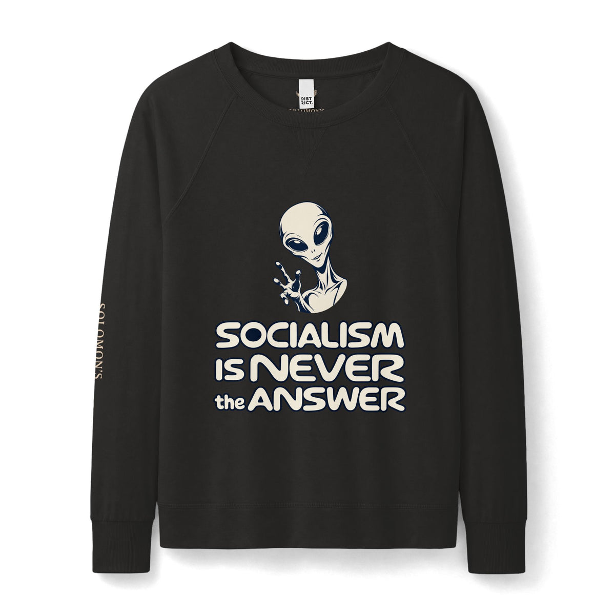 Friendly Alien - French Terry Sweatshirt - Women's