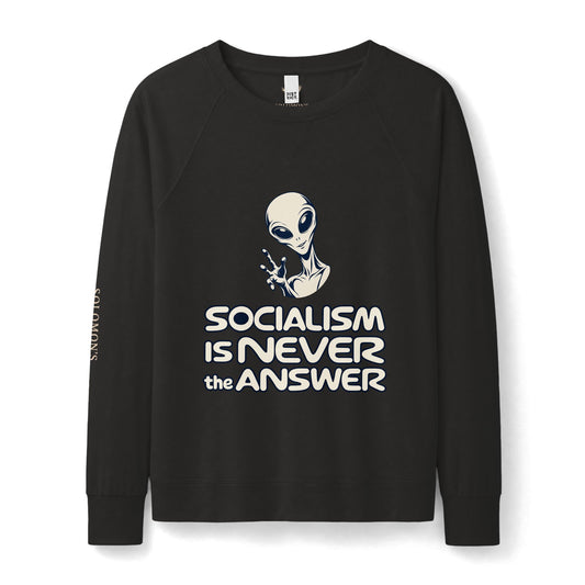Friendly Alien - French Terry Sweatshirt - Women's