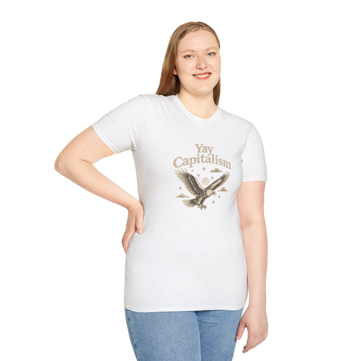 Yay Capitalism Eagle - Short Sleeve T-Shirt - Unisex