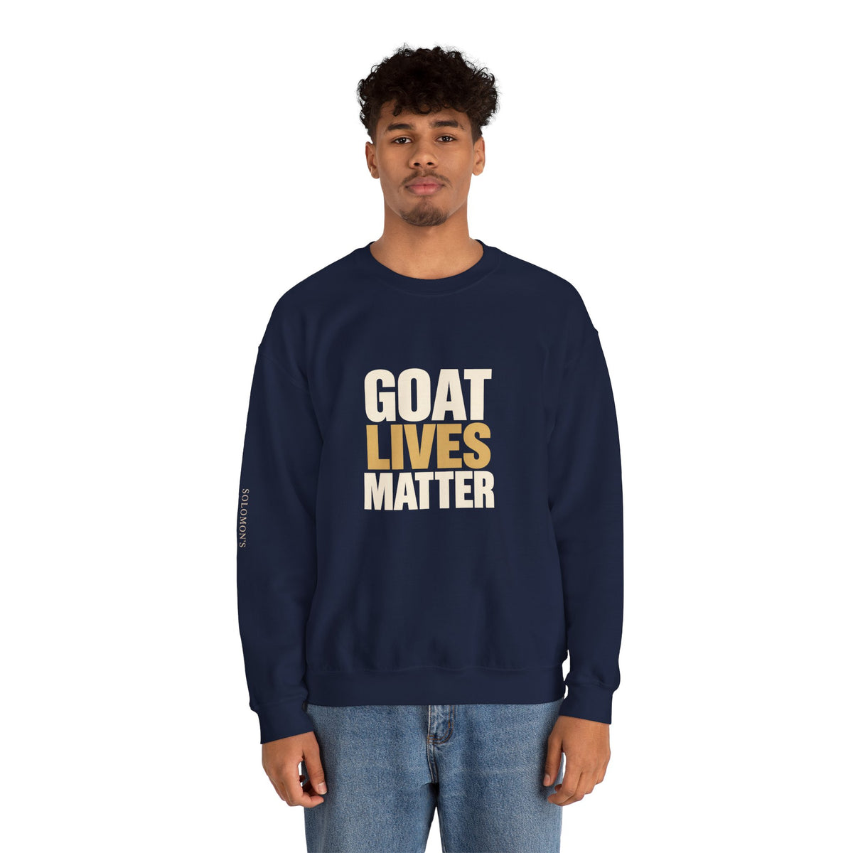 Goat Lives Matter - Crewneck Sweatshirt - Unisex