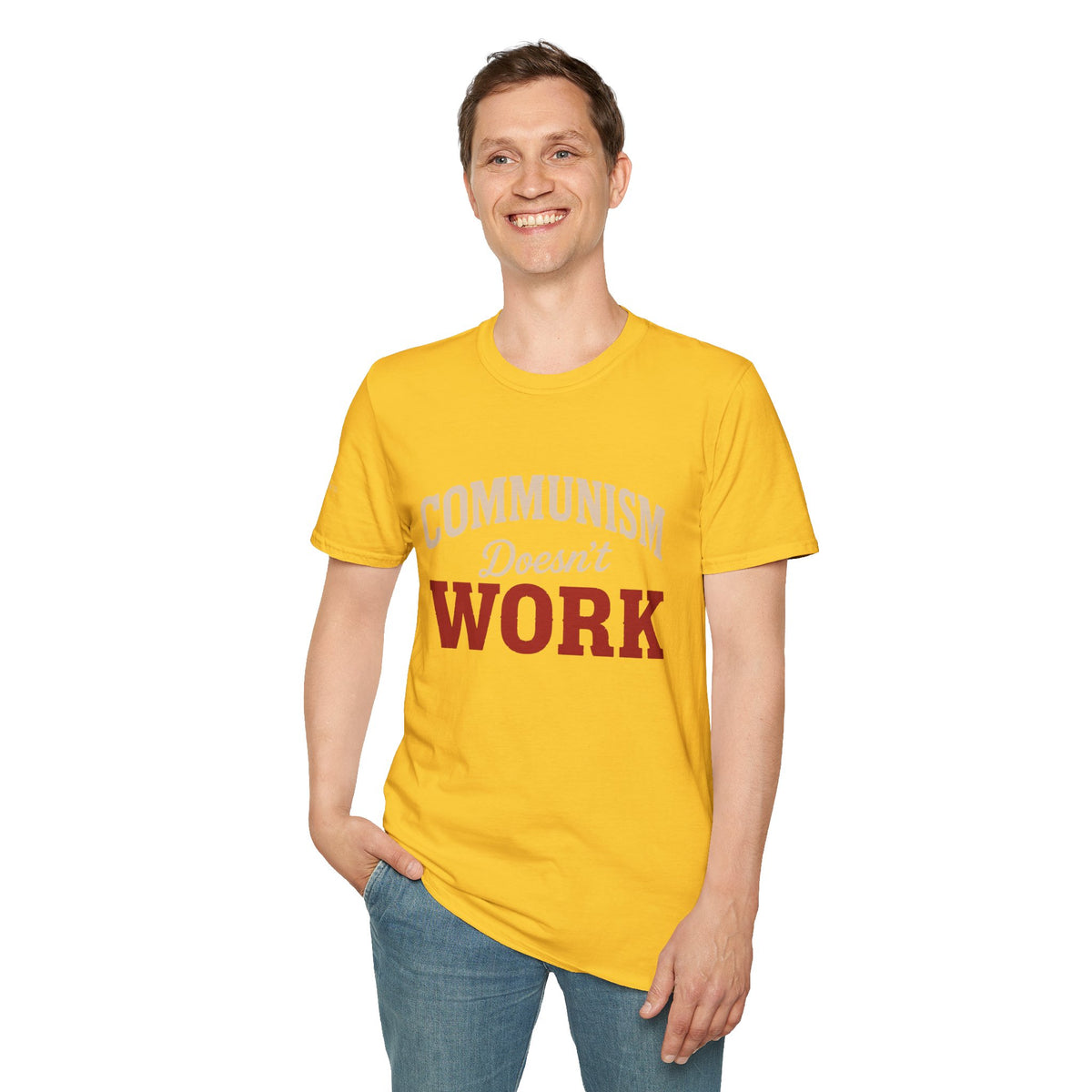 Communism Doesn't Work - Short Sleeve T-Shirt - Unisex