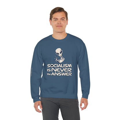 Friendly Alien - Crewneck Sweatshirt - Unisex