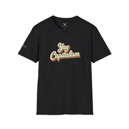 Yay Capitalism Retro - Short Sleeve T-Shirt - Unisex