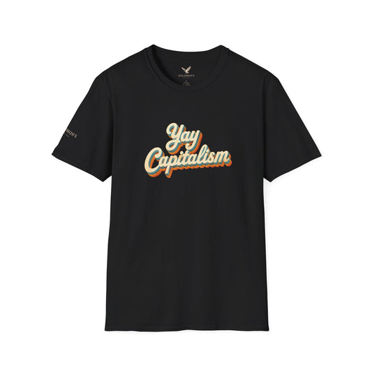 Yay Capitalism Retro - Short Sleeve T-Shirt - Unisex