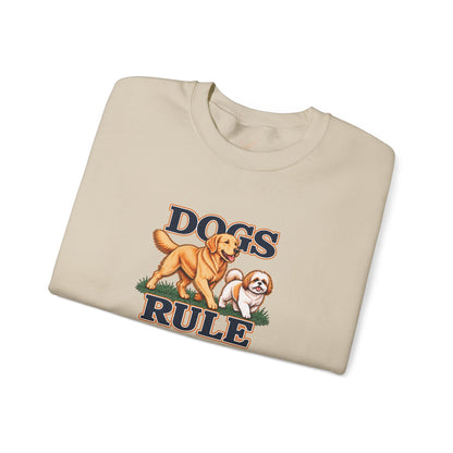 Dogs Rule - Crewneck Sweatshirt - Unisex