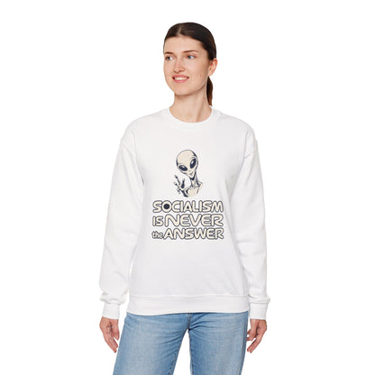 Friendly Alien - Crewneck Sweatshirt - Unisex