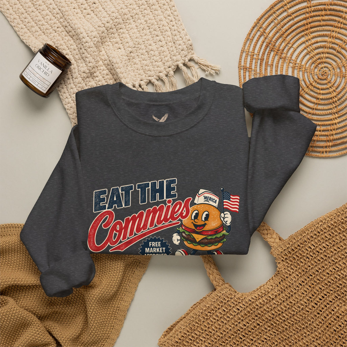 Eat the Commies - Crewneck Sweatshirt - Unisex