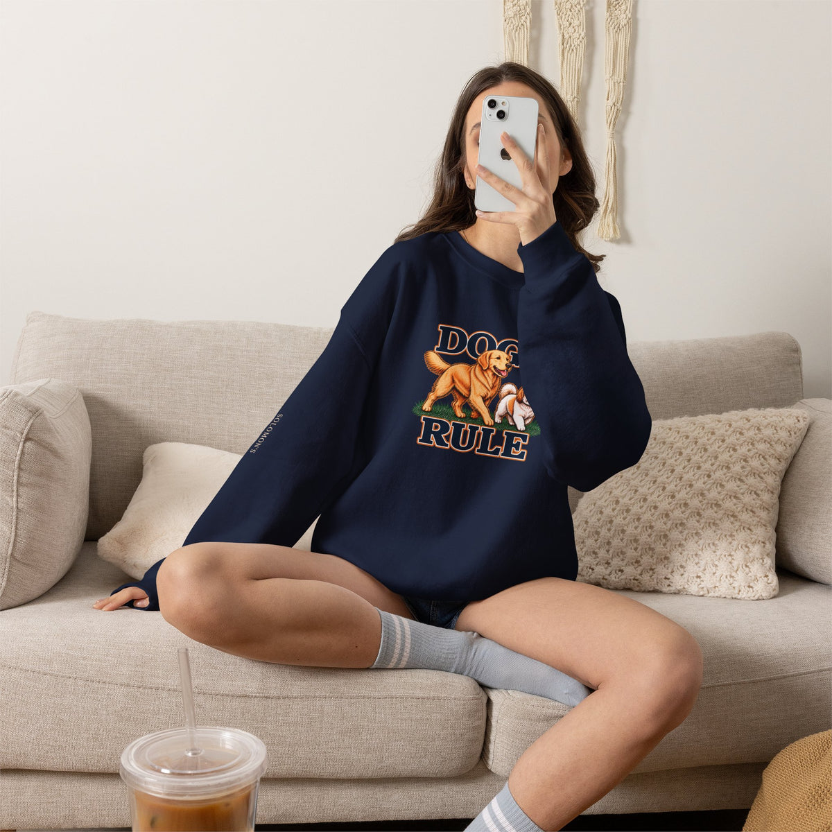 Dogs Rule - Crewneck Sweatshirt - Unisex