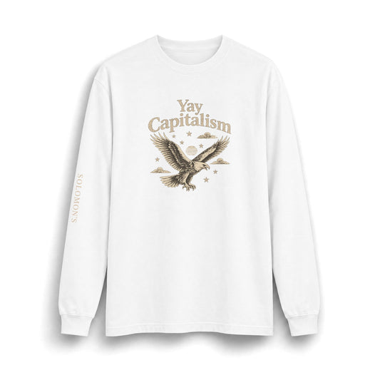 Yay Capitalism Eagle - Long Sleeve T-Shirt - Unisex