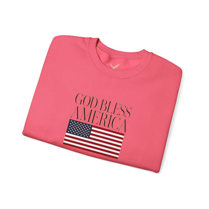 God Bless America Crewneck Sweatshirt - Unisex