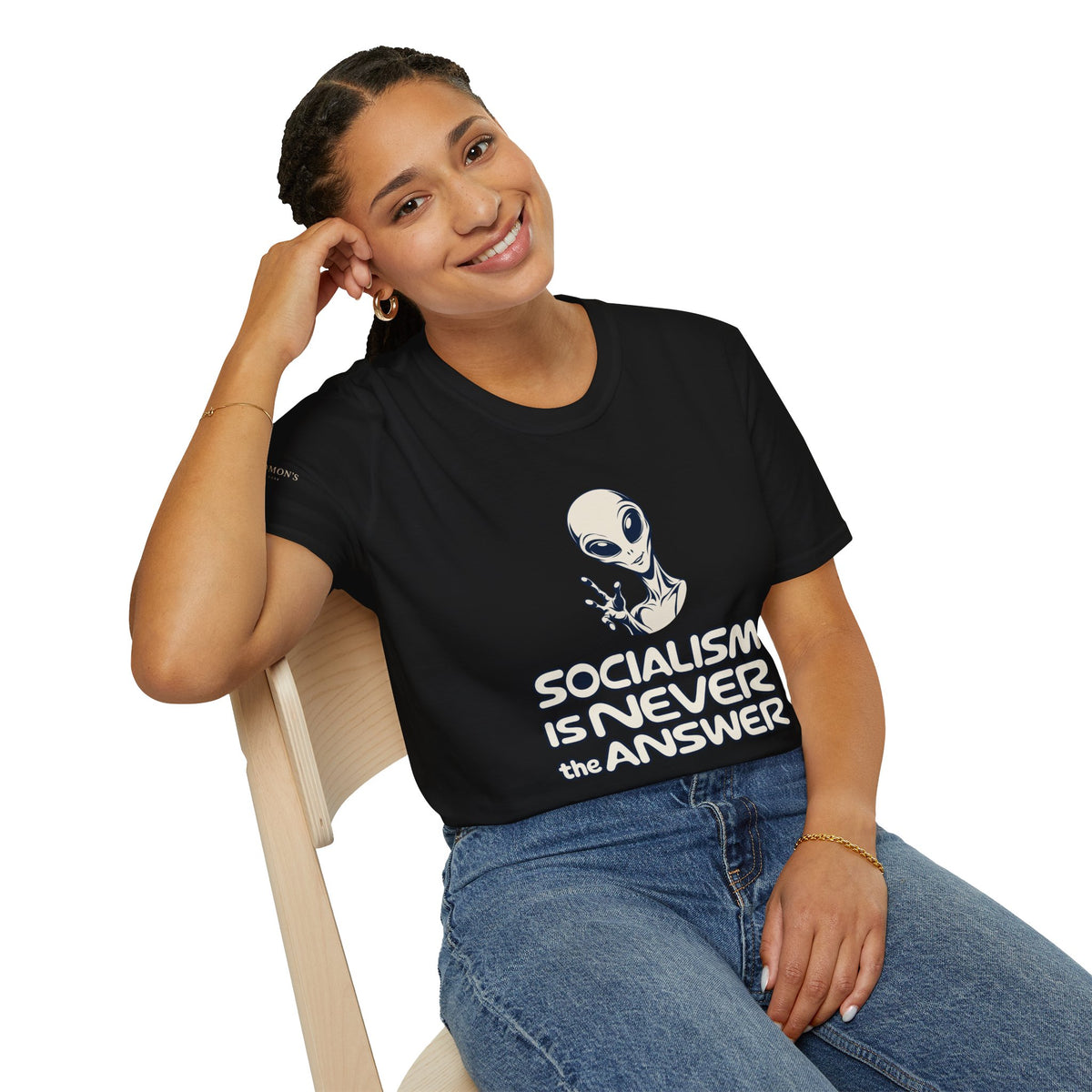 Friendly Alien - Short Sleeve T-Shirt - Unisex