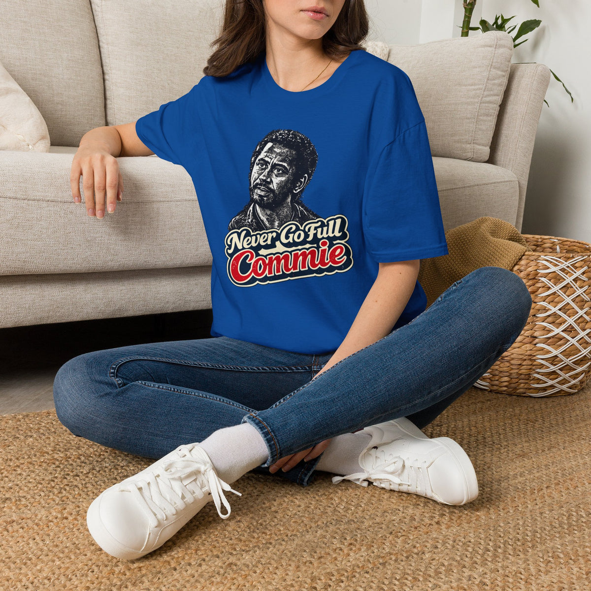 Never Go Full Commie - Short Sleeve T-Shirt - Unisex