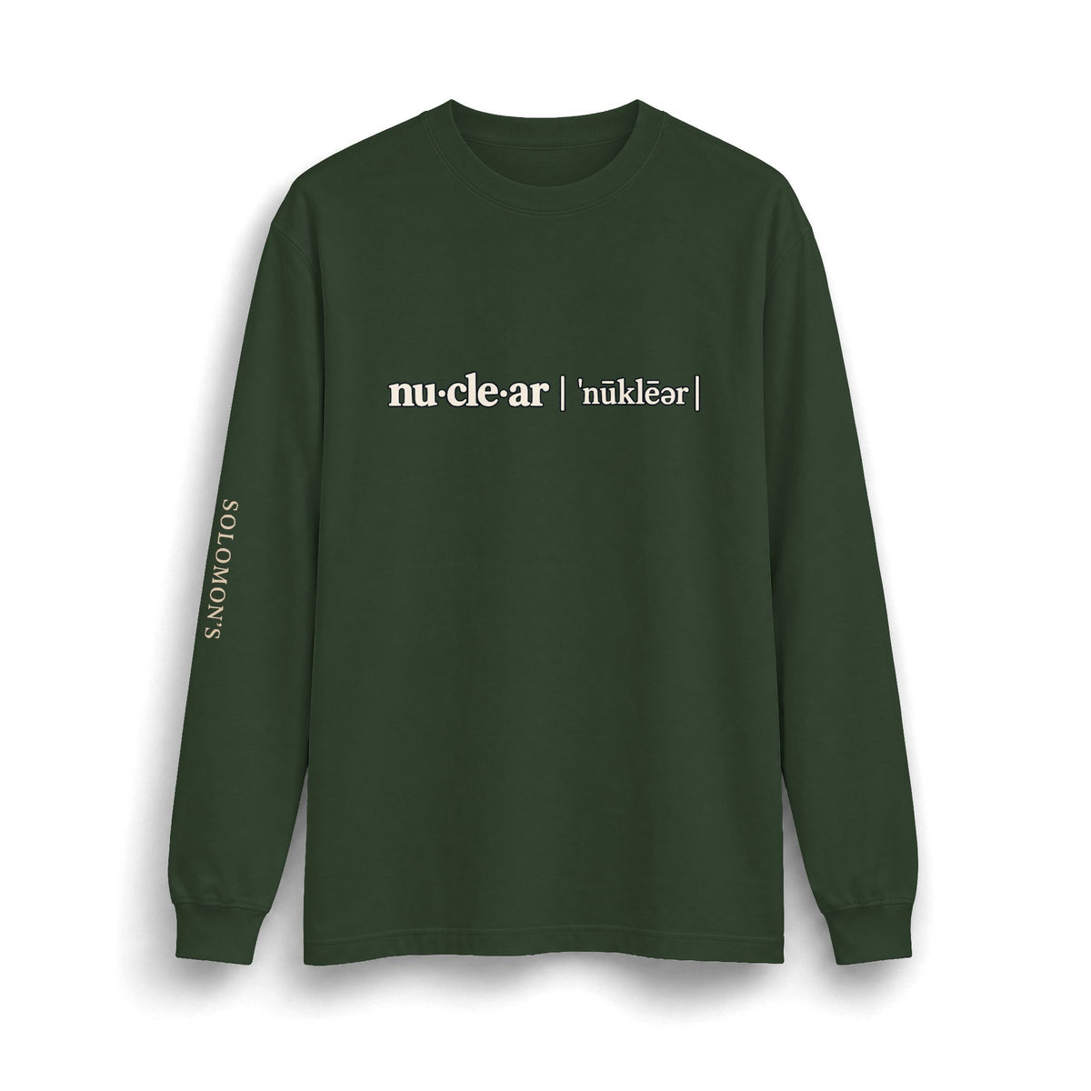 nu-cle-ar - Long Sleeve T-Shirt - Unisex