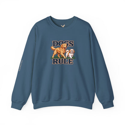 Dogs Rule - Crewneck Sweatshirt - Unisex