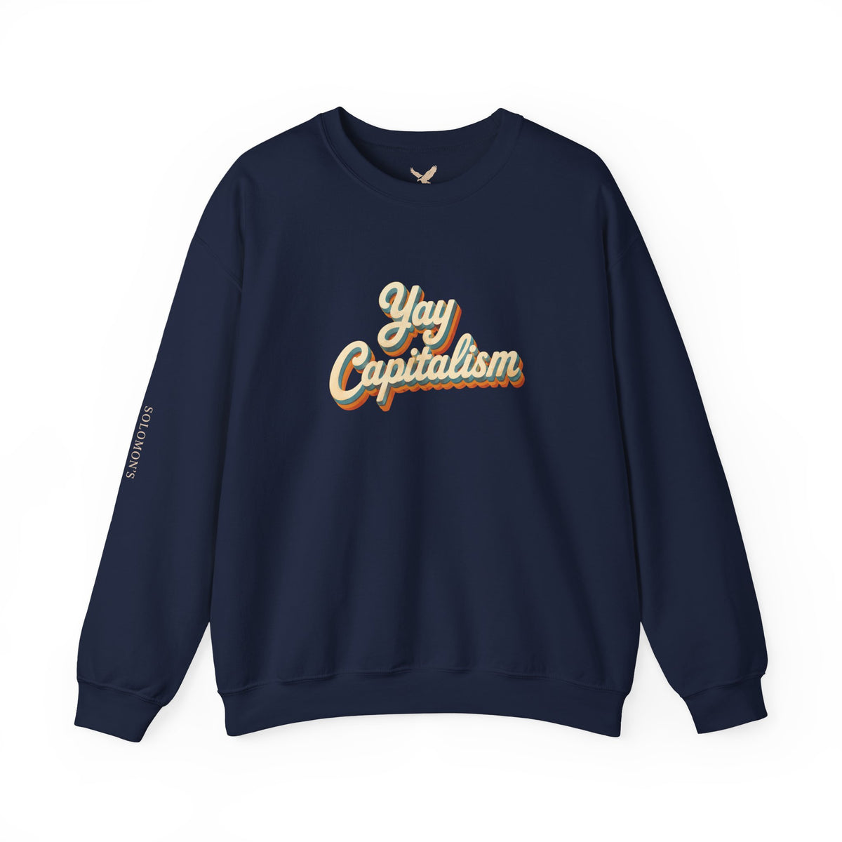 Yay Capitalism Retro - Crewneck Sweatshirt - Unisex