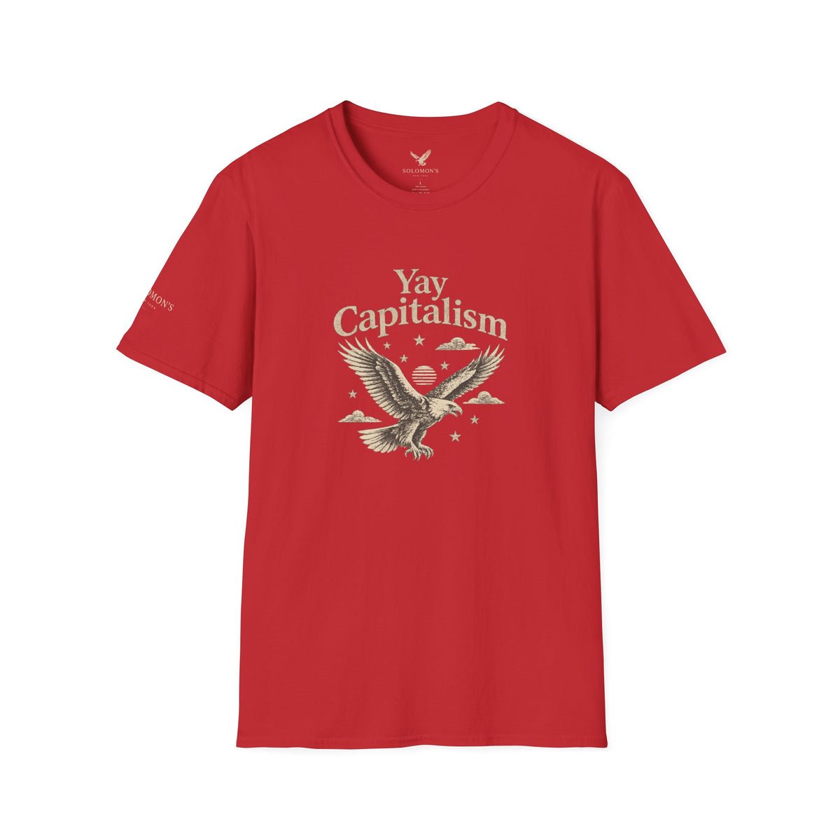 Yay Capitalism Eagle - Short Sleeve T-Shirt - Unisex
