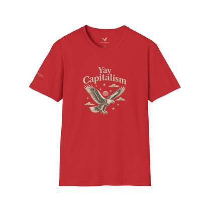 Yay Capitalism Eagle - Short Sleeve T-Shirt - Unisex