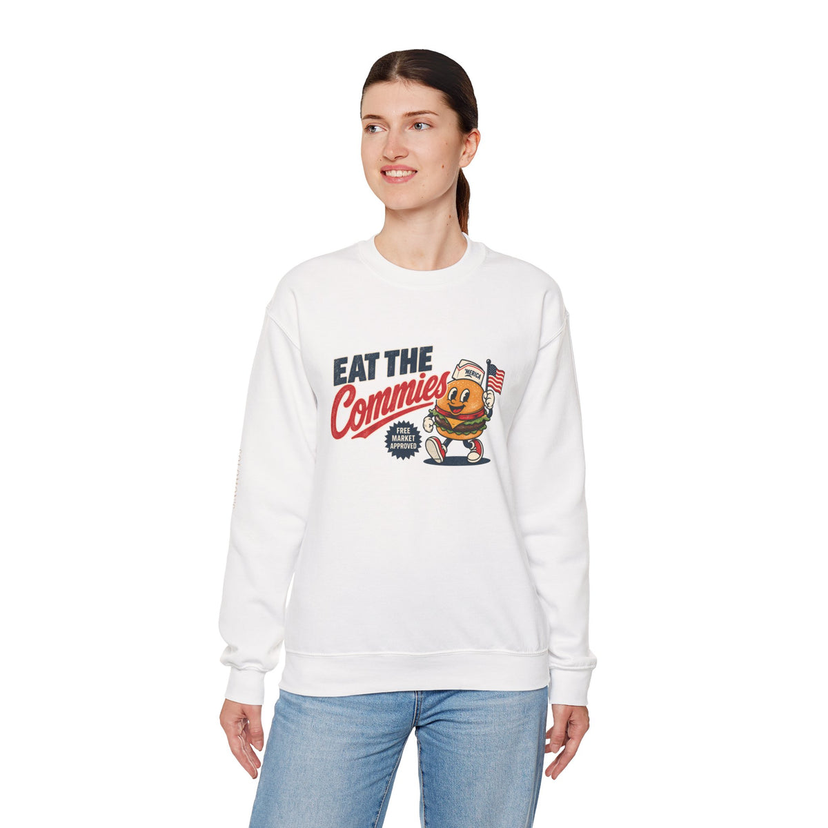 Eat the Commies - Crewneck Sweatshirt - Unisex