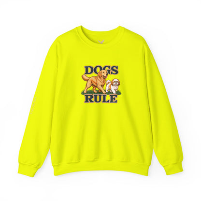 Dogs Rule - Crewneck Sweatshirt - Unisex