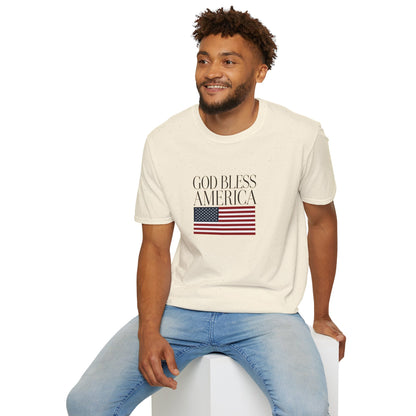 God Bless America (Lg) - Short Sleeve T-Shirt - Unisex