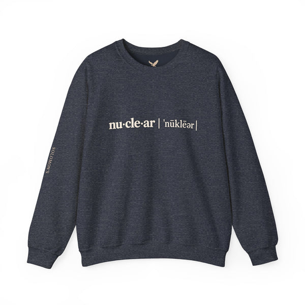 nu-cle-ar - Crewneck Sweatshirt - Unisex