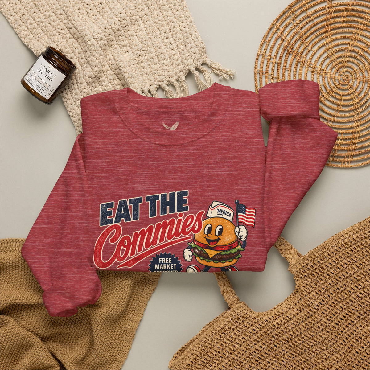Eat the Commies - Crewneck Sweatshirt - Unisex