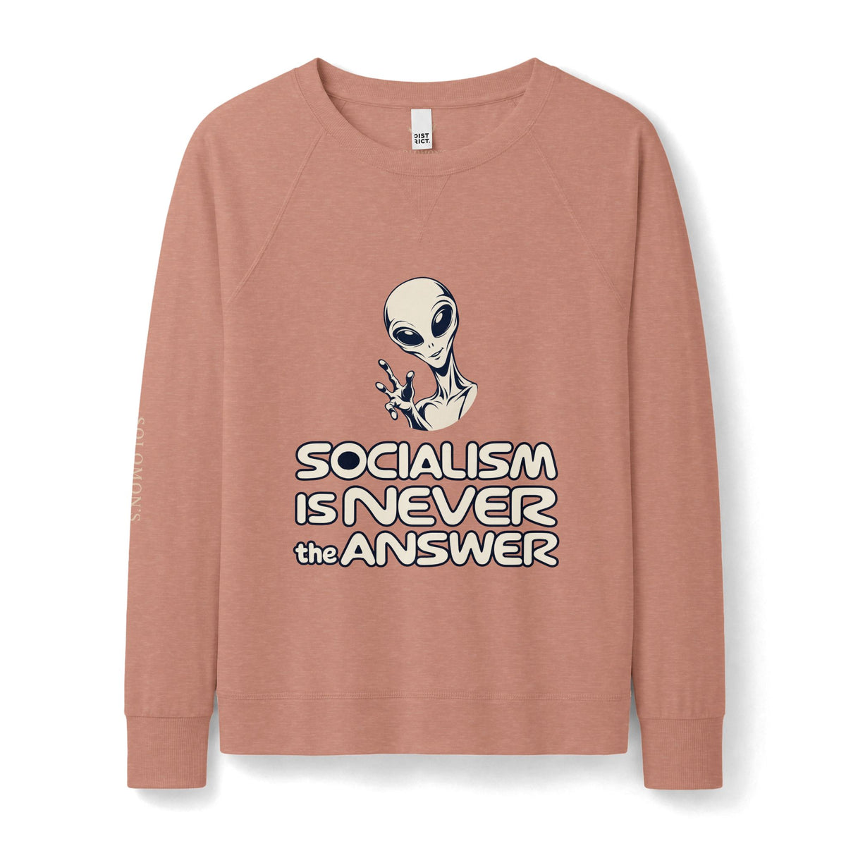 Friendly Alien - French Terry Sweatshirt - Women's