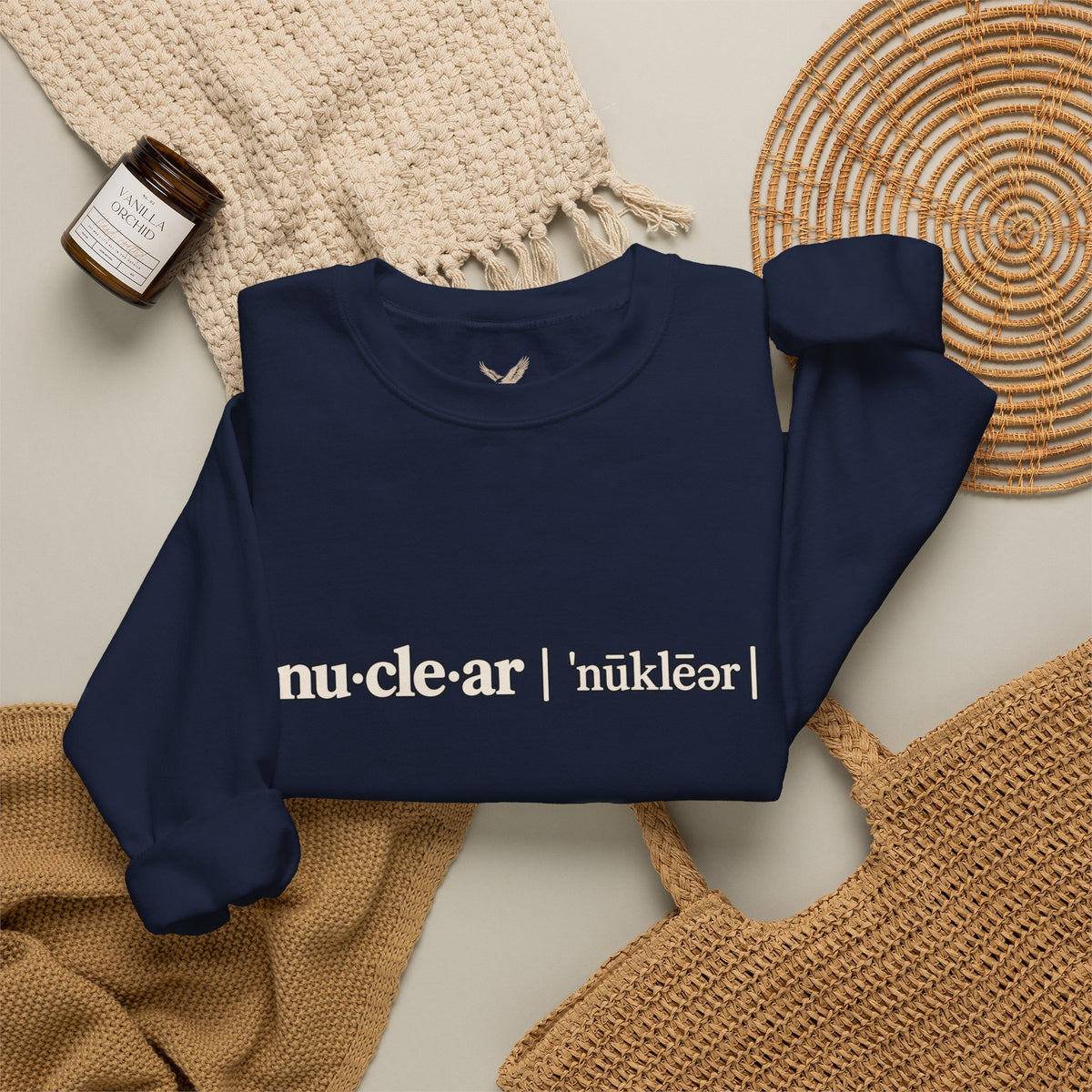 nu-cle-ar - Crewneck Sweatshirt - Unisex