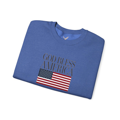 God Bless America Crewneck Sweatshirt - Unisex