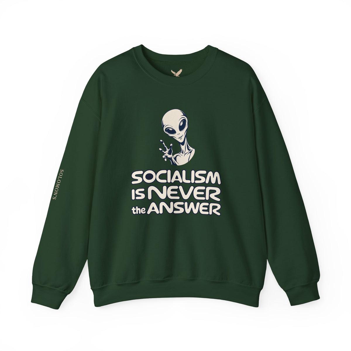 Friendly Alien - Crewneck Sweatshirt - Unisex
