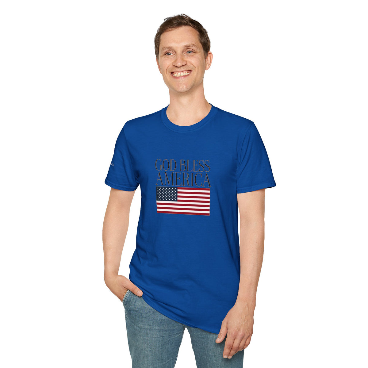 God Bless America (Lg) - Short Sleeve T-Shirt - Unisex