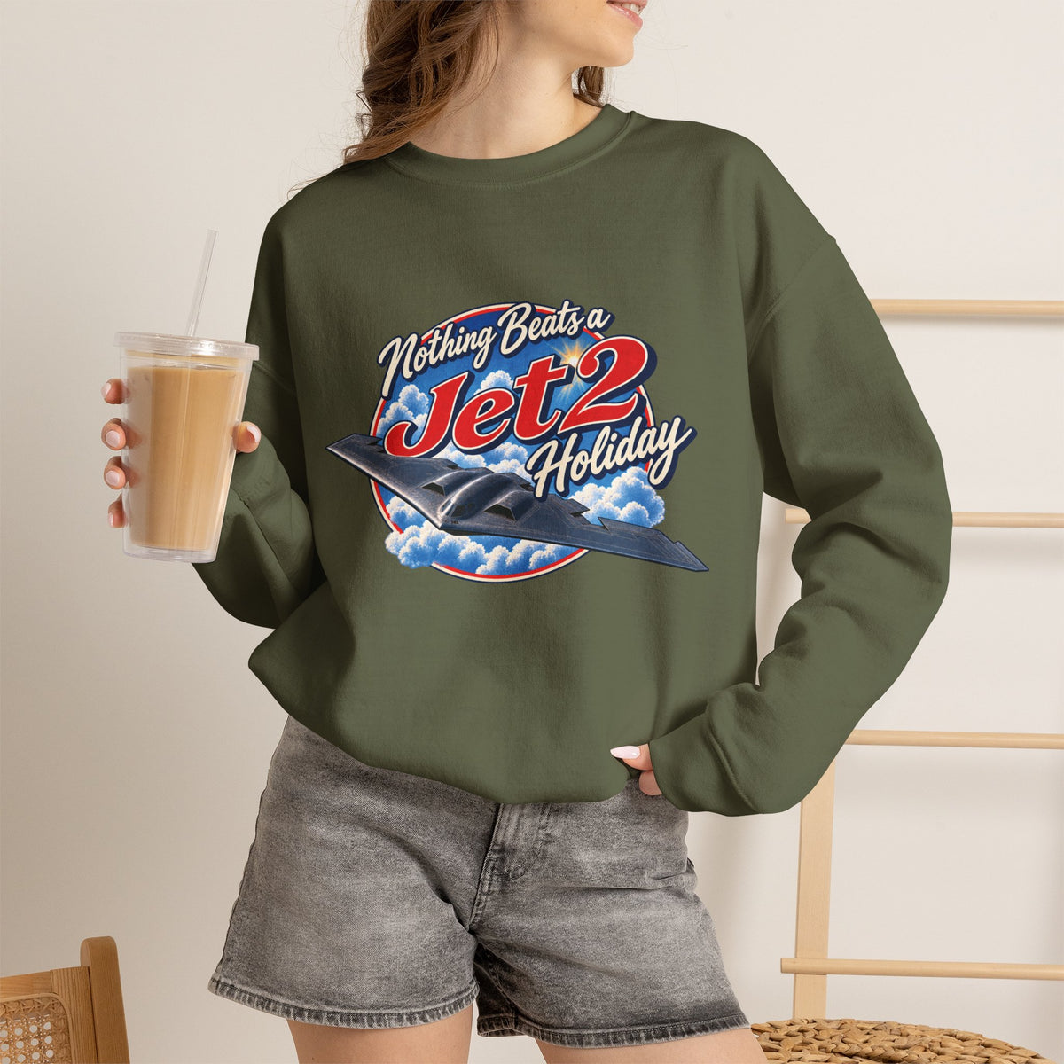 Jet2 - Crewneck Sweatshirt - Unisex
