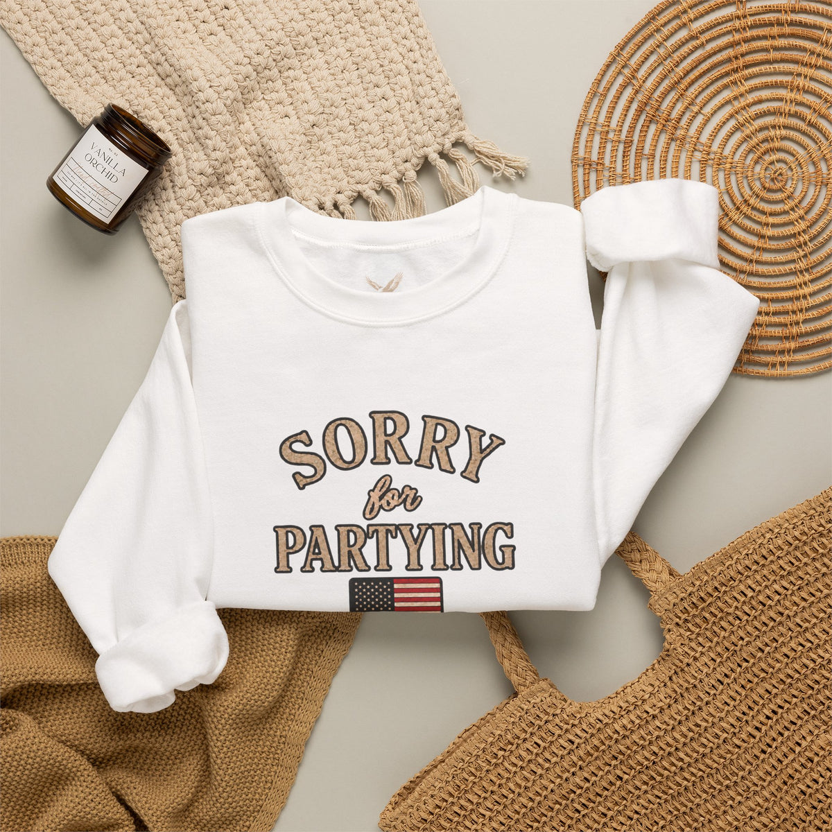 Sorry for Partying - Crewneck Sweatshirt - Unisex