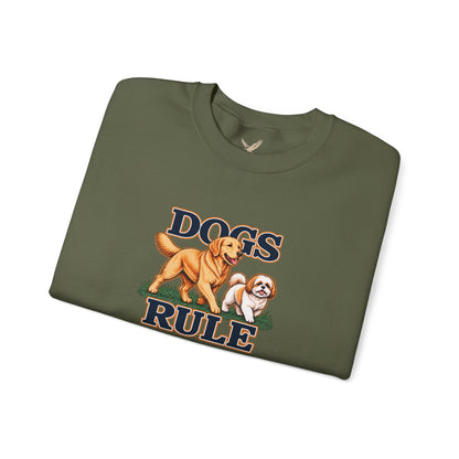Dogs Rule - Crewneck Sweatshirt - Unisex