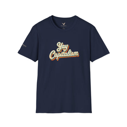 Yay Capitalism Retro - Short Sleeve T-Shirt - Unisex