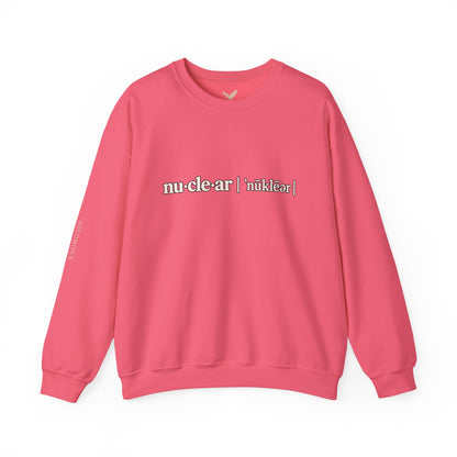 nu-cle-ar - Crewneck Sweatshirt - Unisex
