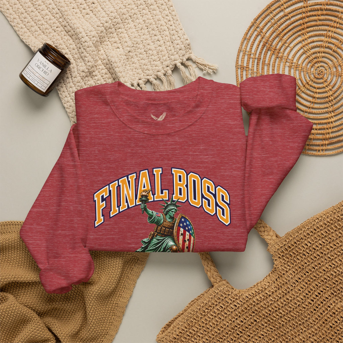 Final Boss - Crewneck Sweatshirt - Unisex