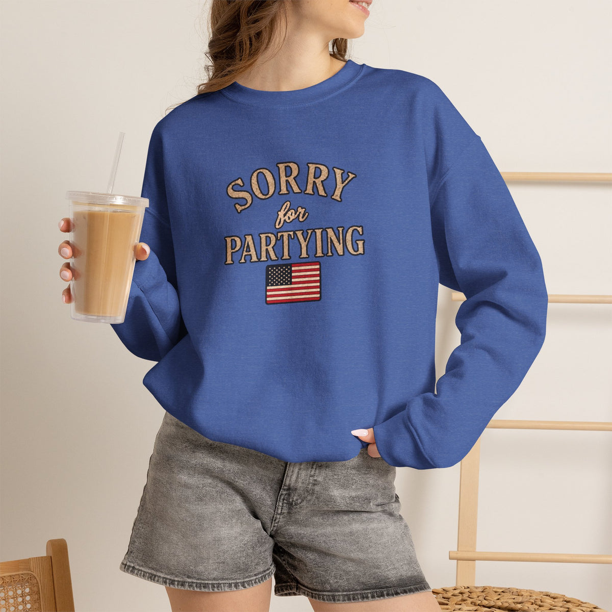 Sorry for Partying - Crewneck Sweatshirt - Unisex