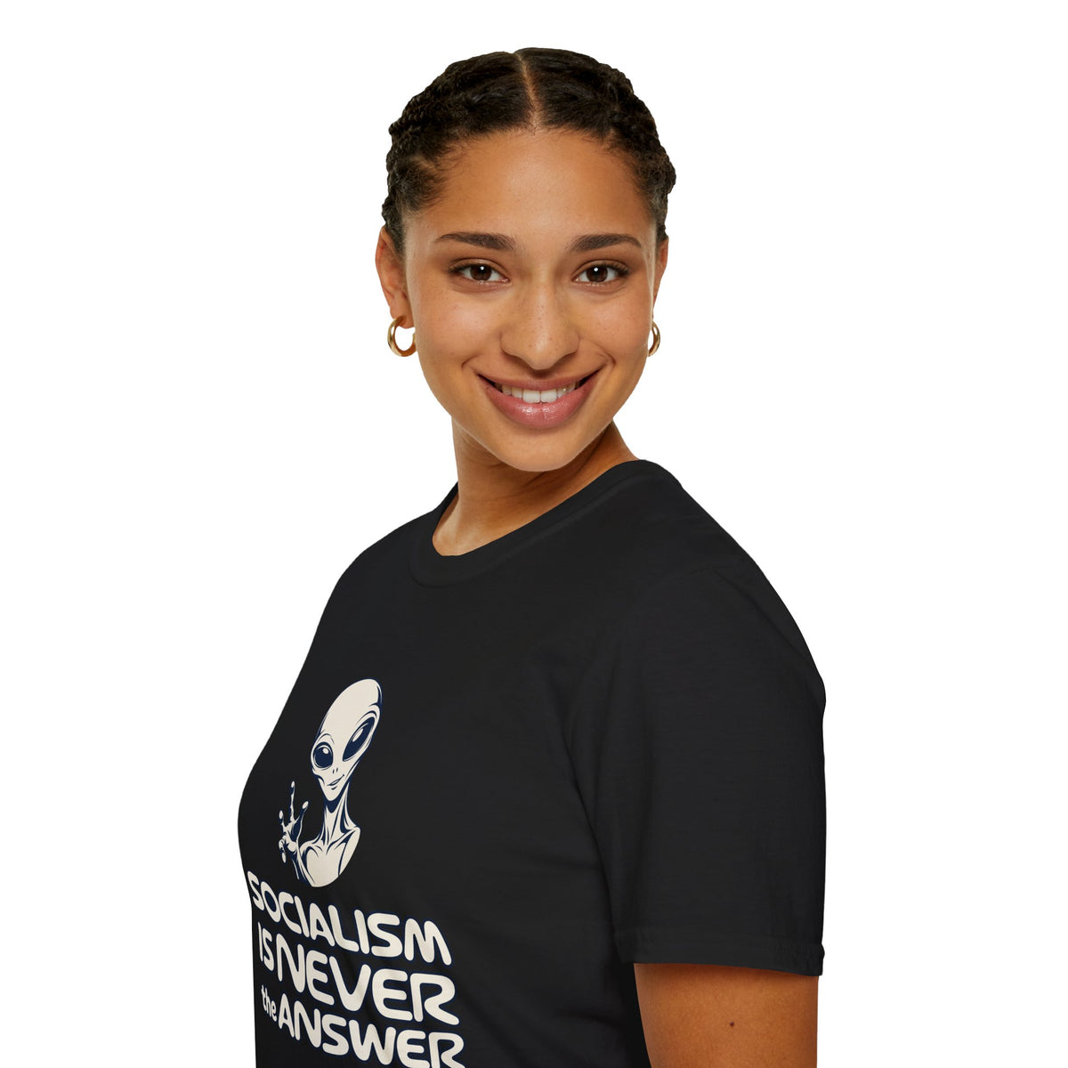 Friendly Alien - Short Sleeve T-Shirt - Unisex