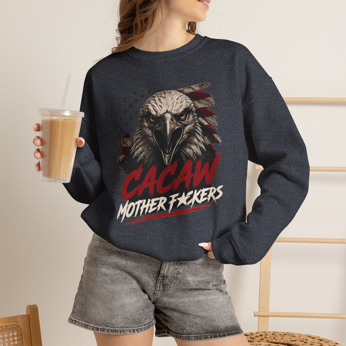 Cacaw Mofos - Crewneck Sweatshirt - Unisex