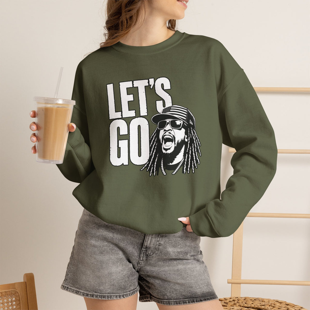 Let’s Go - Crewneck Sweatshirt - Unisex