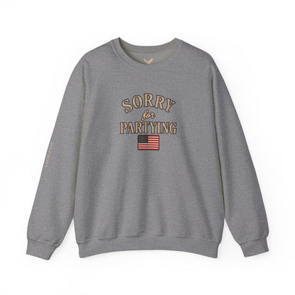 Sorry for Partying - Crewneck Sweatshirt - Unisex