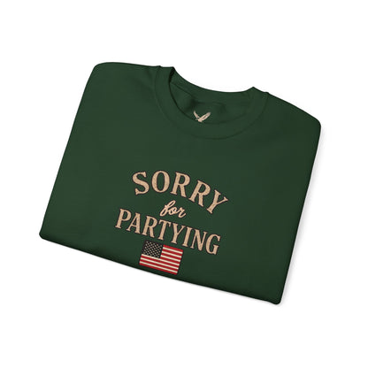 Sorry for Partying - Crewneck Sweatshirt - Unisex