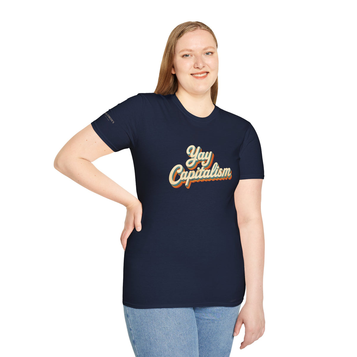 Yay Capitalism Retro - Short Sleeve T-Shirt - Unisex