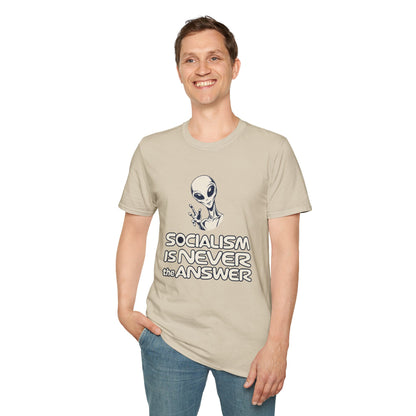 Friendly Alien - Short Sleeve T-Shirt - Unisex