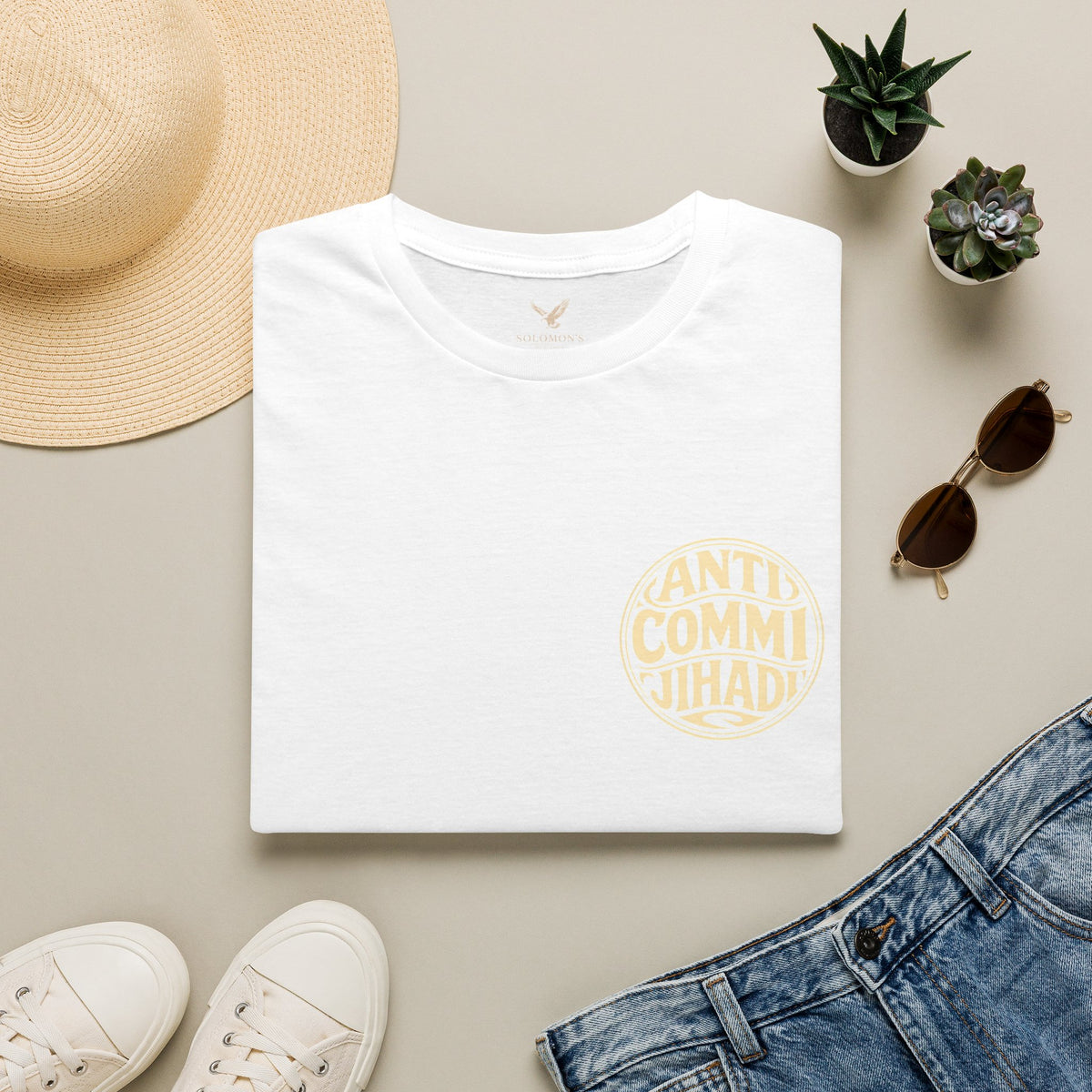 Anti Commijihadi Short Sleeve T-Shirt