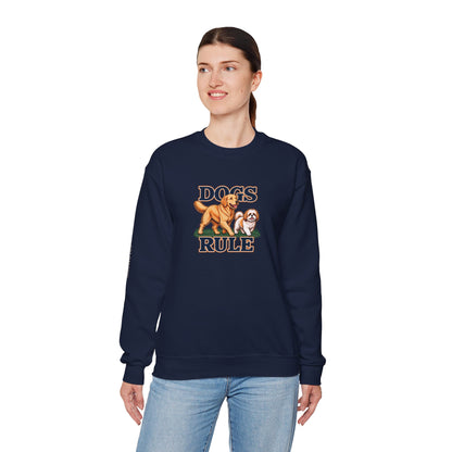 Dogs Rule - Crewneck Sweatshirt - Unisex