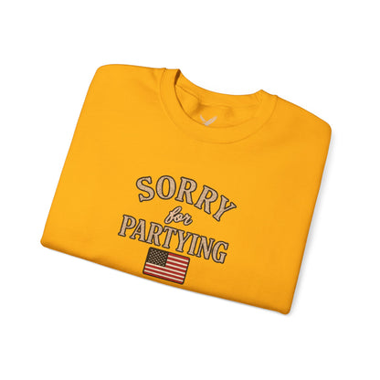 Sorry for Partying - Crewneck Sweatshirt - Unisex
